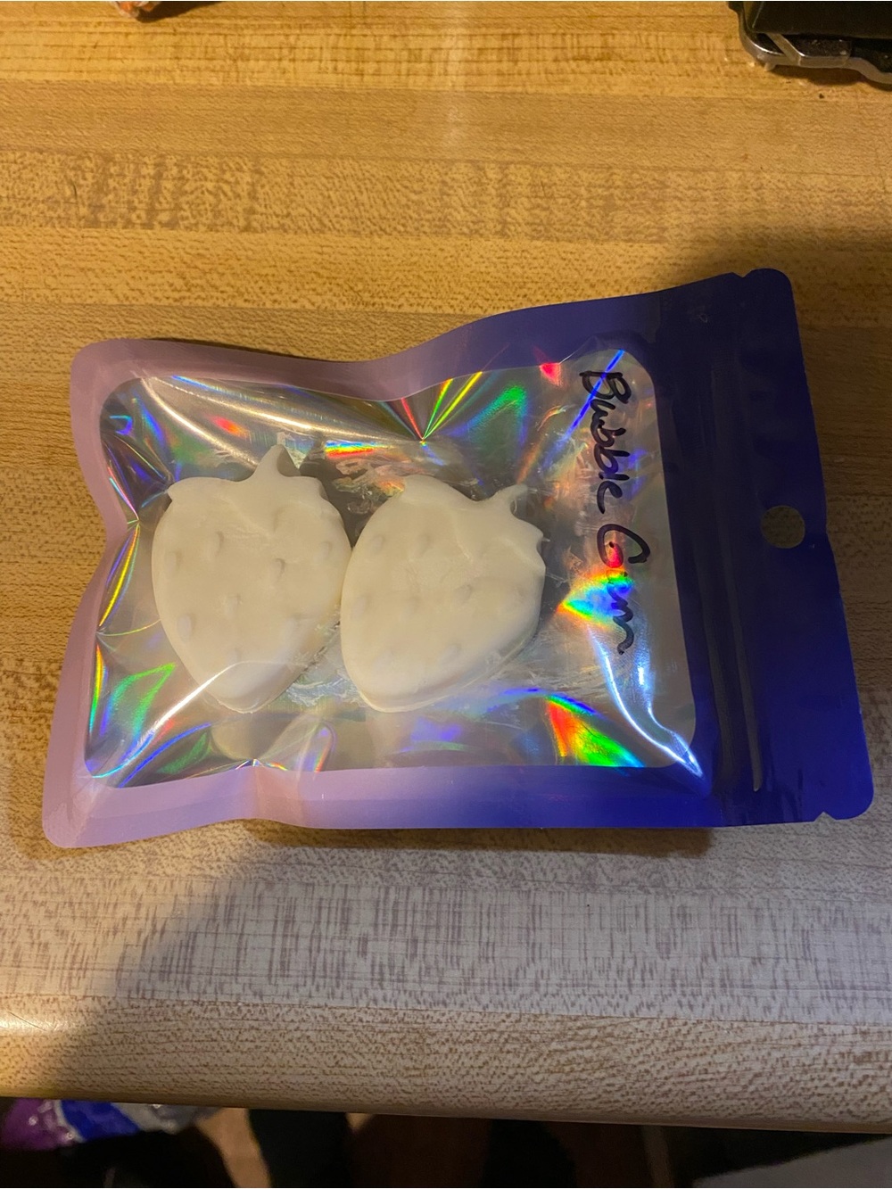 Handmade bubble gum wax melts